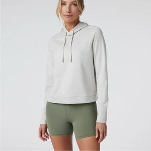 Vuori Women's Cream Hoodie